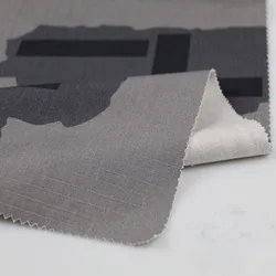 Tela de algodón de nailon para hacer chaqueta táctica, pantalones, Camuflaje, gris, T-BLOCK