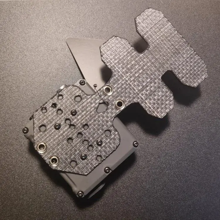 Placa de montaje táctica Universal PTT MOLLE-placa de expansión V60/X50 PTT, placa de fijación del transmisor de trineo Comm, accesorios para chaleco - imagen 5