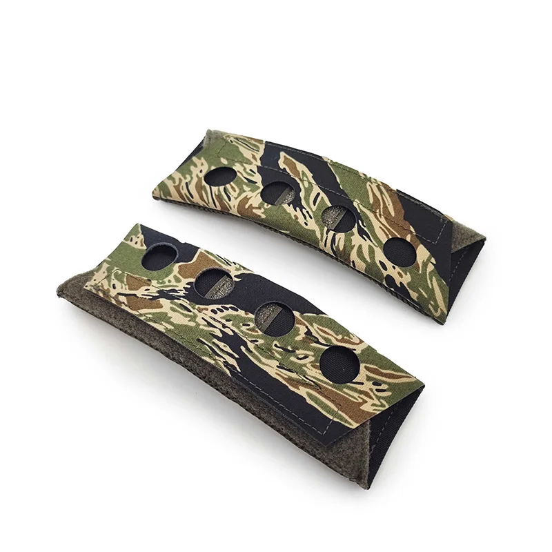 Funda acolchada con correa estilo Ferro, hombreras tácticas para portador de placa táctica, 2 uds.