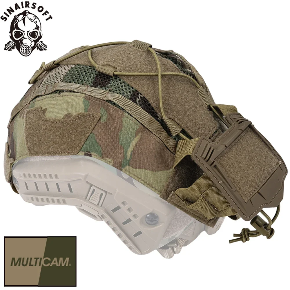 Funda táctica SINAIRSOFT para casco marítimo con bolsa batería NVG - imagen 3