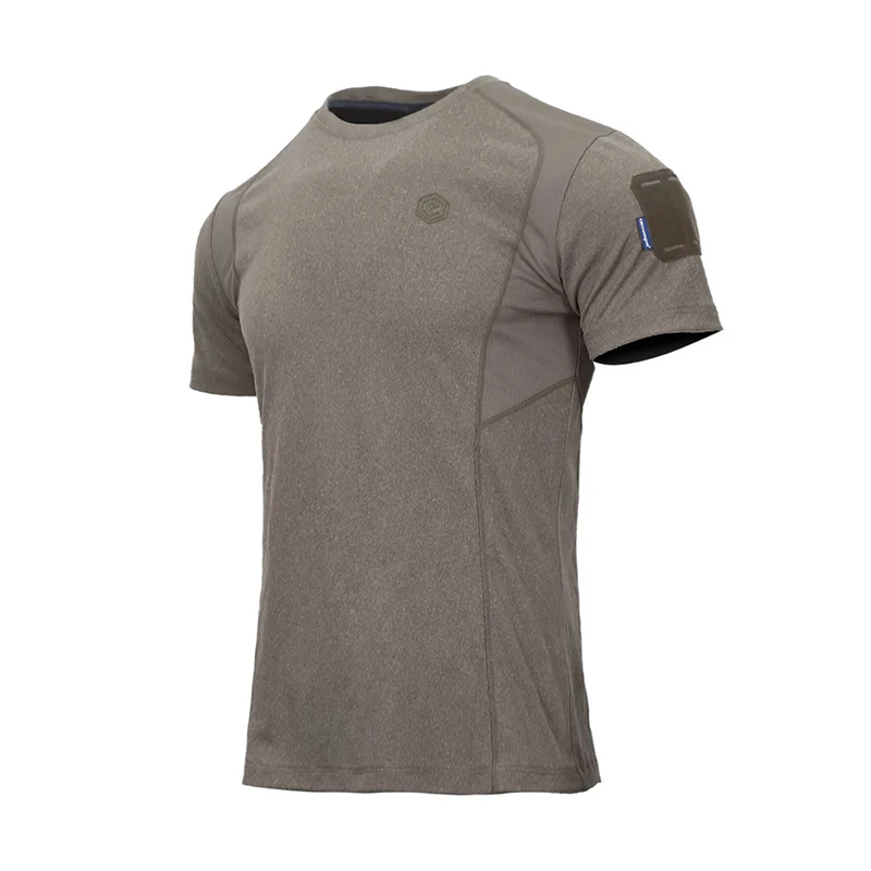 Emersongear BlueLabel-Camiseta deportiva funcional con aleta de tiburón táctica, camisa de manga corta, Tops que absorben la humedad, ligera y de secado rápido para exteriores - imagen 5