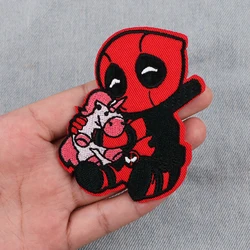 Parche bordado de hombre fresco, parches para planchar de película para ropa, parches termoadhesivos para ropa, insignias para coser DIY