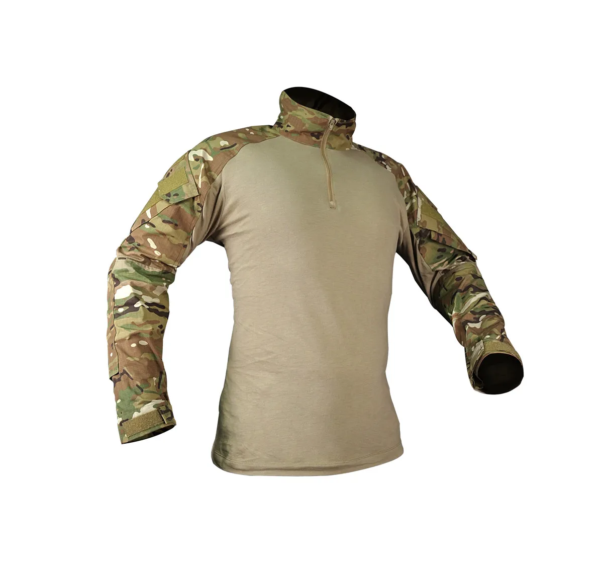 Detalle de camuflaje y corte deportivo