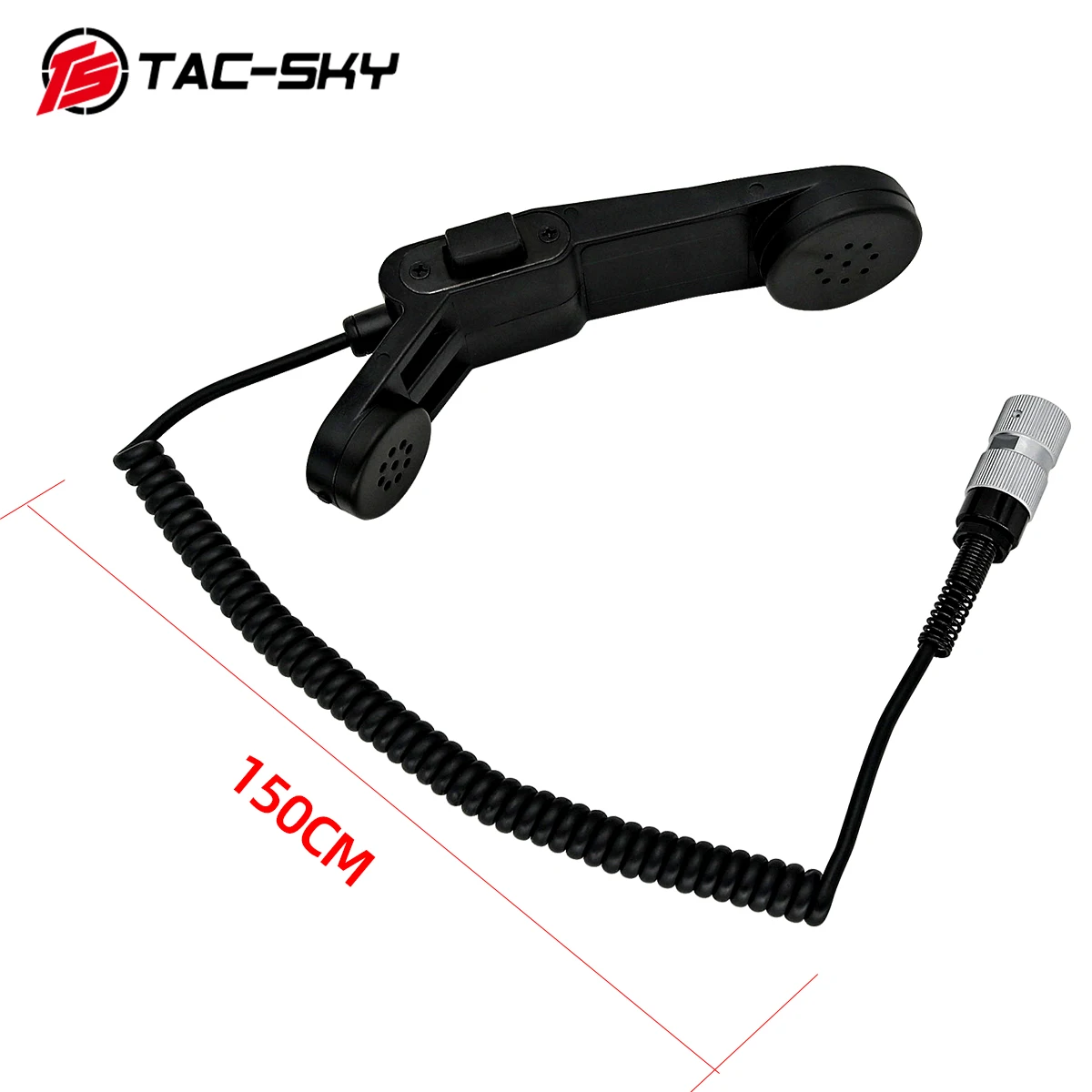 Adaptador táctico TAC-SKY de 6 pines H250 PTT para walkie talkie AN/PRC 148 152, modelo simulado Compatible con auriculares COMTA SORDIN - imagen 3