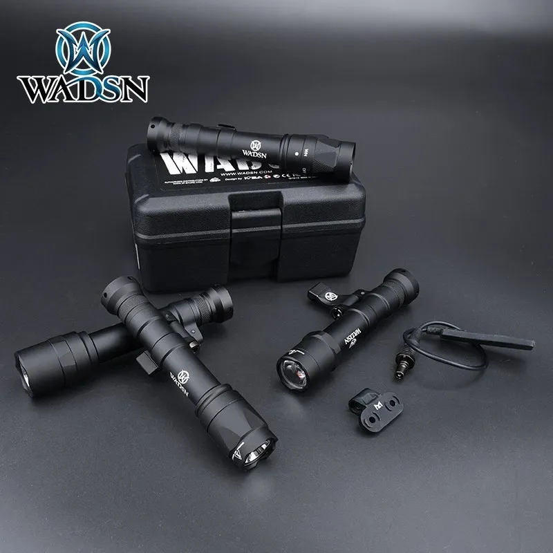 WADSN-linterna táctica de Metal para exteriores, foco estroboscópico de caza, M640, CNC, M640B, M640C, M640U, M640W - imagen 5