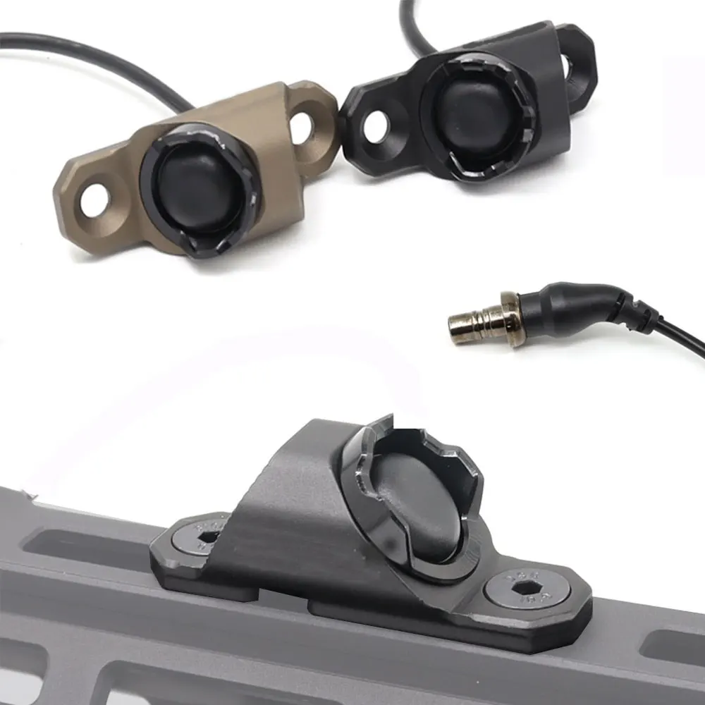 SOTAC-botón táctico caliente para linterna SF, M300, M600, DBAL-A2, PEQ15, interruptor remoto de presión láser - imagen 3