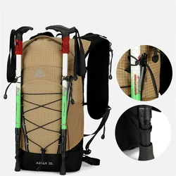 Mochila de senderismo unisex transpirable para montaña y viajes