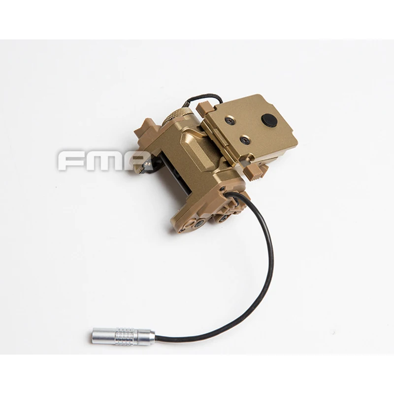 Accesorios tácticos funcionales FMA Casco GSGM ANVIS 6/9 Soporte NVG + Base para casco - imagen 4