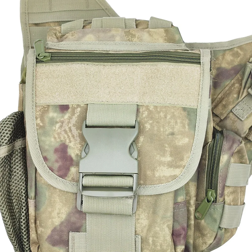 Bolsa de mensajero impermeable para caza al aire libre, bolso de hombro de camuflaje, bandolera para ciclismo, bolso individual para viaje, escalada, Camping - imagen 5