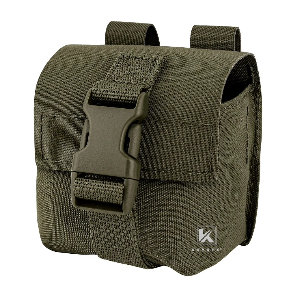 KRYDEX LBT Tactical Frag Grenad Pouch Durable Small Handy Army EDC Pouch Bag Paintball Hunting Airsoft Military Gear