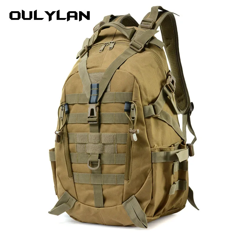 Mochila de ciclismo multifuncional 900D para hombre, equipo de camuflaje para senderismo al aire libre, Camping, montañismo, deportes tácticos - imagen 4