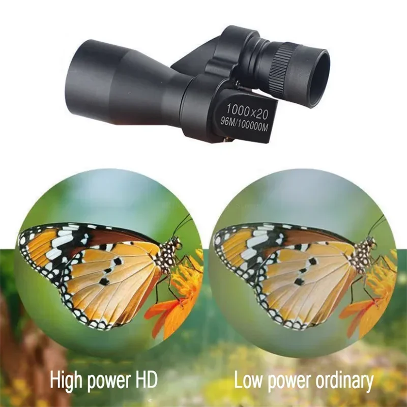 Mini telescopio Monocular de bolsillo HD portátil, gran aumento, Zoom, pesca al aire libre, caza, Camping, Montañismo - imagen 5