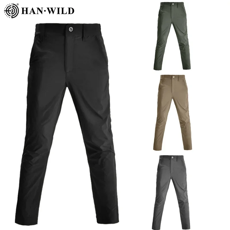 Pantalones tácticos deportivos informales para exteriores, pantalones impermeables de combate para hombres, ropa para acampar, pantalones ligeros y rápidos, traje de caza seco - imagen 4