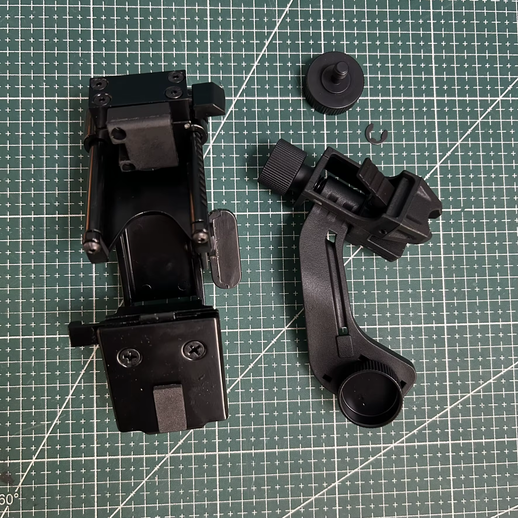 Soporte NVG táctico ajustable de nailon para casco Airsoft PVS14 - imagen 5