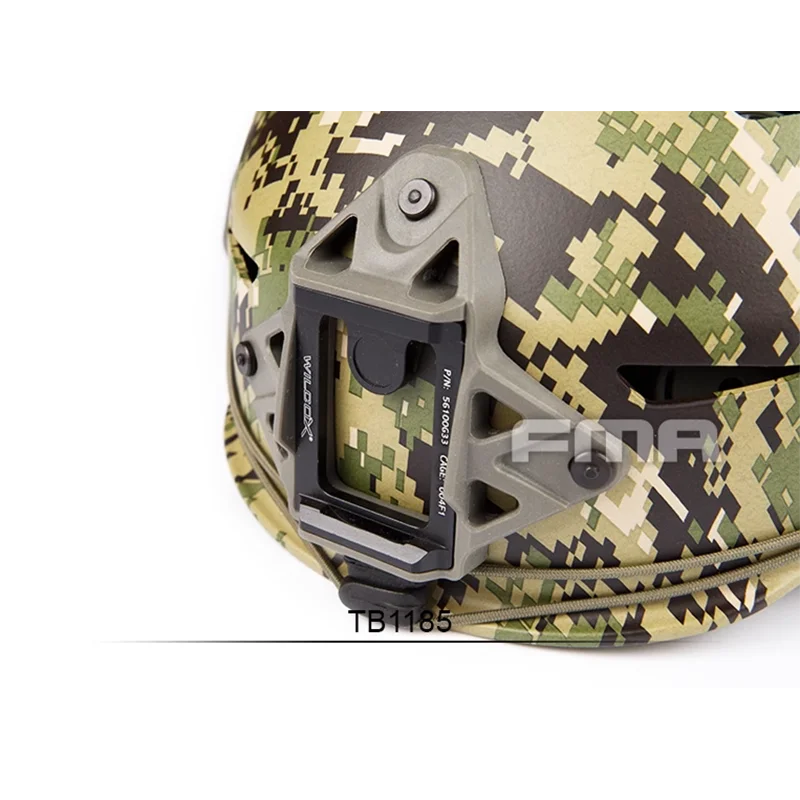 Casco de carbono FMA MIC EX BUMP versión ABS para exteriores, casco táctico para Paintball Airsoft TB1185 M/L AOR1/AOR2 - imagen 4