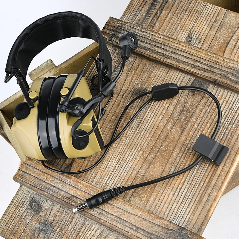 WADSN-cable táctico PPT push to talk para auriculares C3, versión inalámbrica, interfaz 7,0, accesorios airsoft - imagen 5