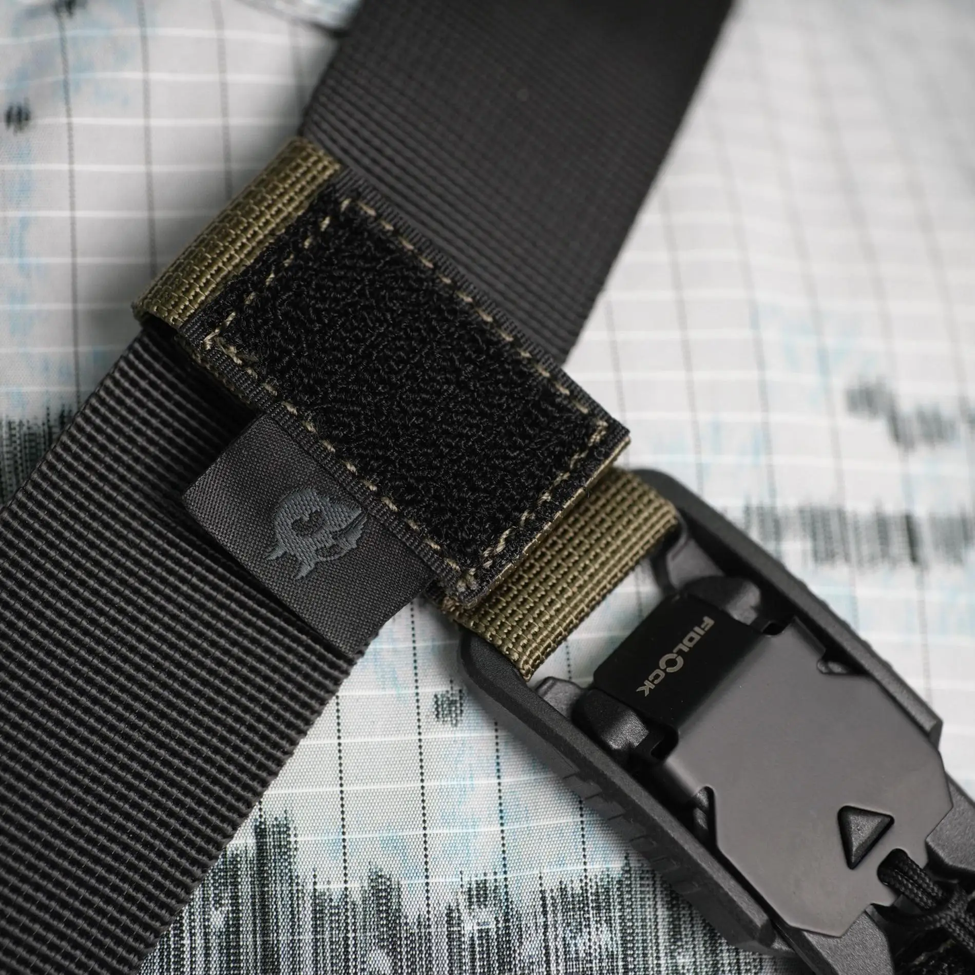 Cinturón auxiliar de mochila táctica de tres puntos para exteriores, cinturón auxiliar con hebilla magnética - imagen 4