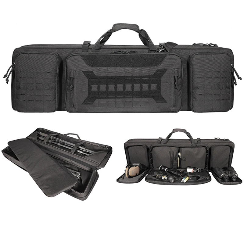 YAKEDA Mochila táctica suave para exteriores de gran capacidad de 36 pulgadas, bolsa impermeable para acampar y pescar para francotirador Airsoft - imagen 3