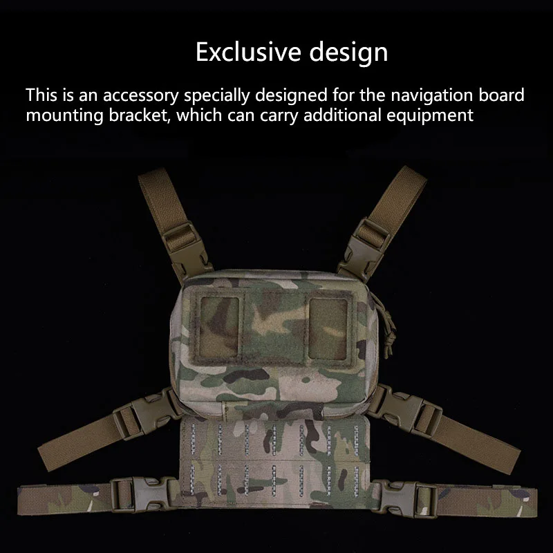 Soporte de navegación para teléfono móvil, accesorio MOLLE, diseño exclusivo, montaje MOLLE, hebilla conveniente - imagen 4