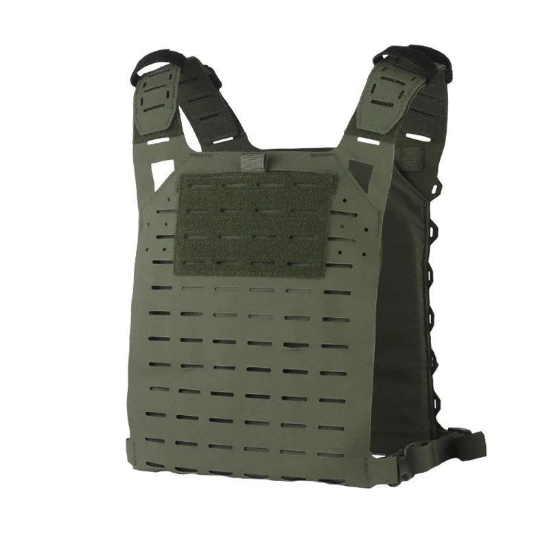 Chaleco táctico MOLLE ligero SF caza combate placa portador V2 cinturón de cintura ajustable Paintball Airsoft chaleco camuflaje al aire libre - imagen 2