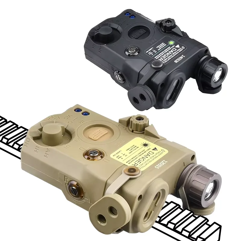Táctico UHP AN PEQ 15 PEQ-15 LA5C Indicador de Punto Laser Rojo, Verde y Azul, Luz de Relleno IR, Airsoft, SF M600 Sureifr M600C Linterna LED - imagen 4