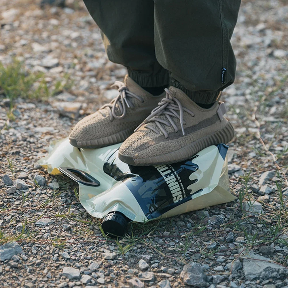 Bolsa de agua para acampar de 8L, contenedor de agua portátil multiusos, bolsa plegable sin fugas con grifo, suministro de Camping ShineTrip - imagen 2