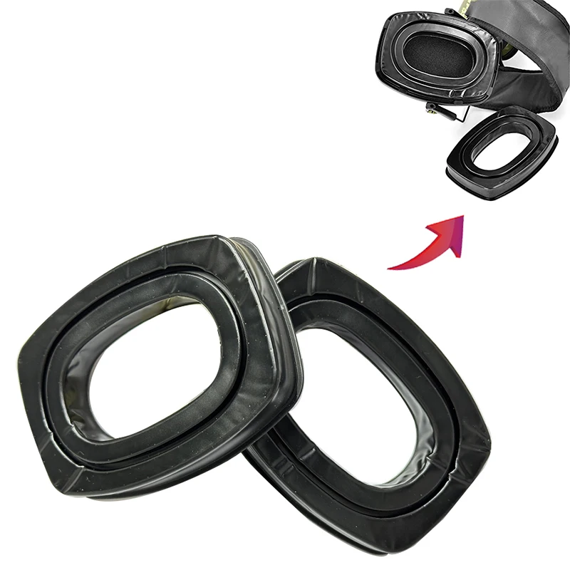 Almohadillas de Gel para Howard Leight Impact Sport, orejeras electrónicas para disparar, protección auditiva para caza, auriculares tácticos, 1 par - imagen 4