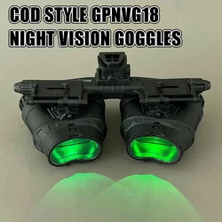 COD Style GPNVG18 gafas visión nocturna tácticas iluminadas – Estuche baterías PVS31