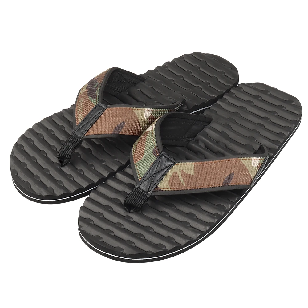 Zapatillas tácticas con clip para ventilador militar, zapatillas ligeras de camuflaje antideslizantes de EVA para el hogar, zapatillas de verano - imagen 3