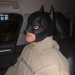 Máscara látex murciélago adulto Halloween termoadhesiva para cosplay