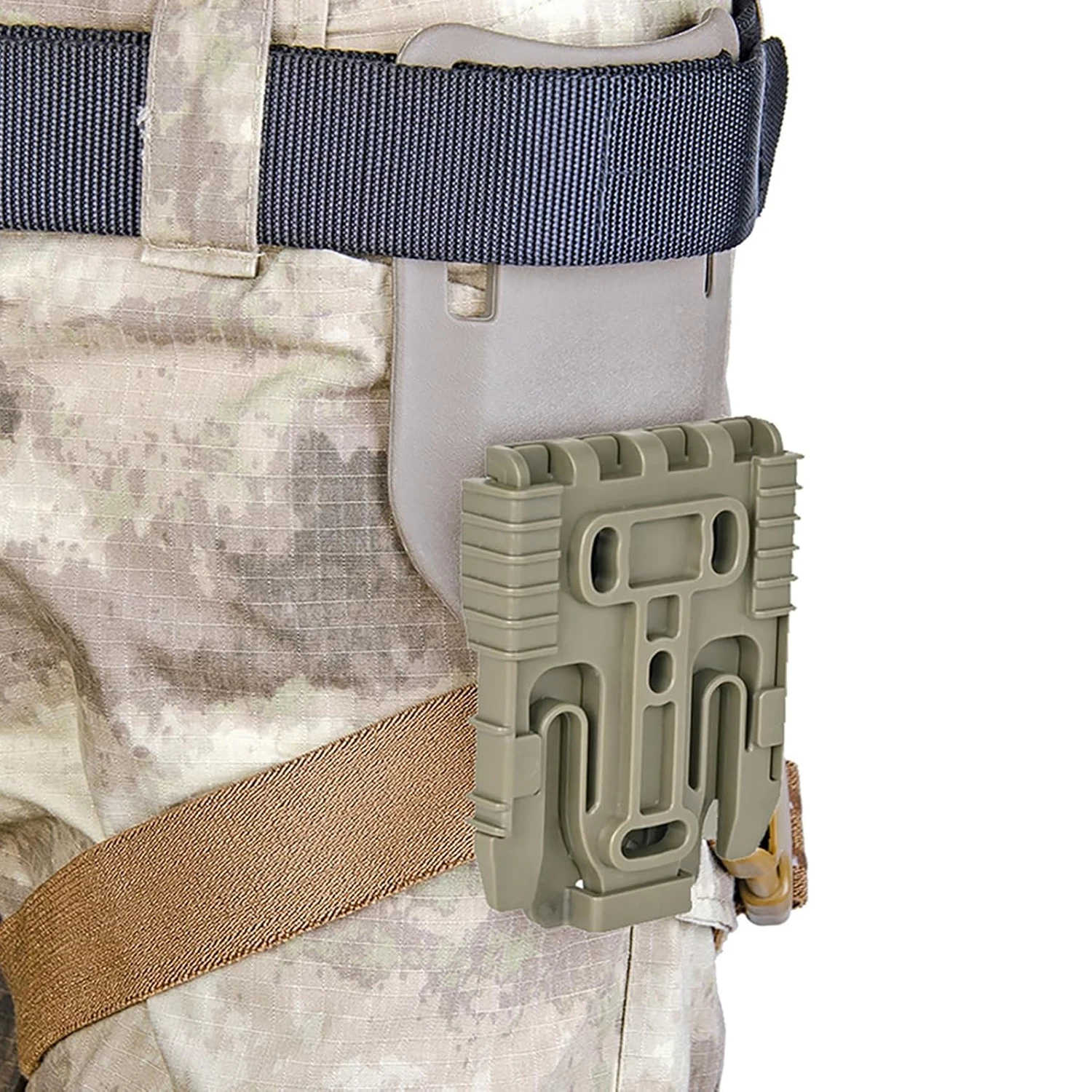 Sistema de bloqueo táctico QLS 19 22 Kit funda de pistola adaptador de cinturón pistola receptor rápido y horquilla caza tiro entrenamiento equipo Airsoft - imagen 4