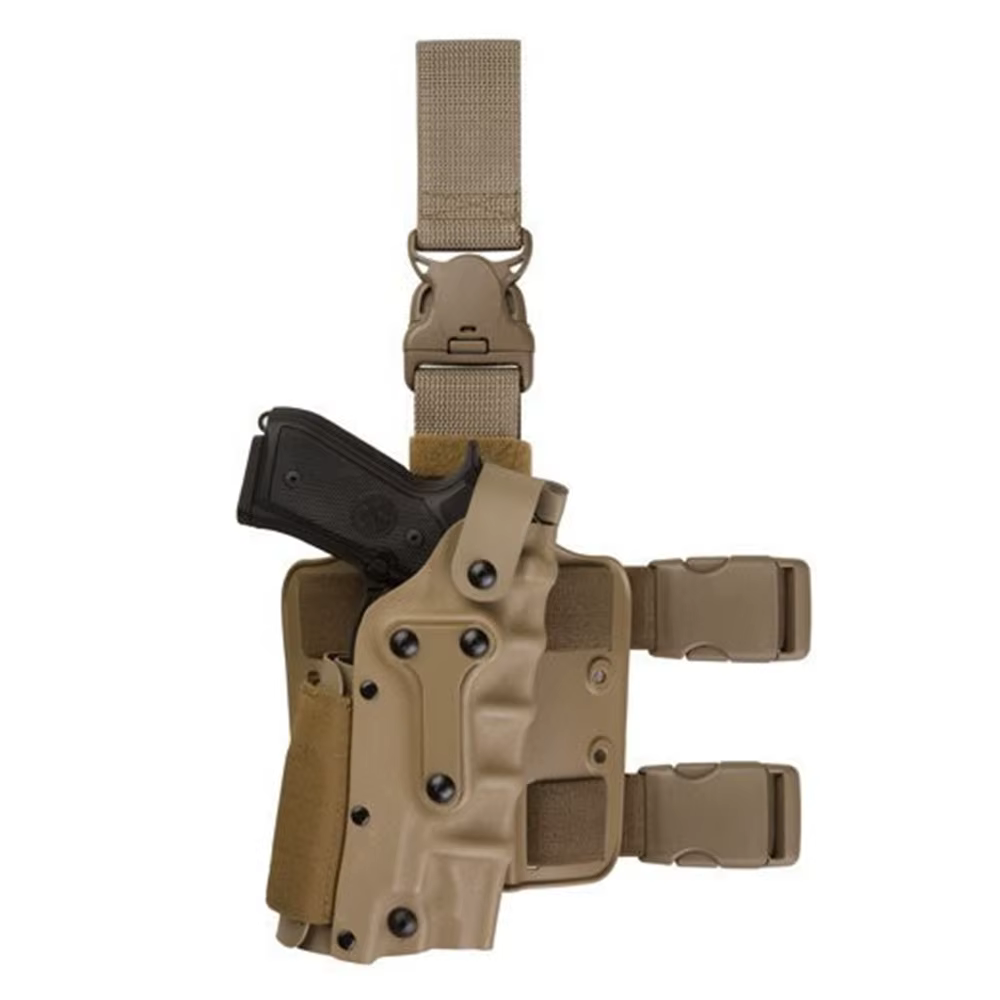 Funda táctica de muslo universal diestra para pistola - imagen 3