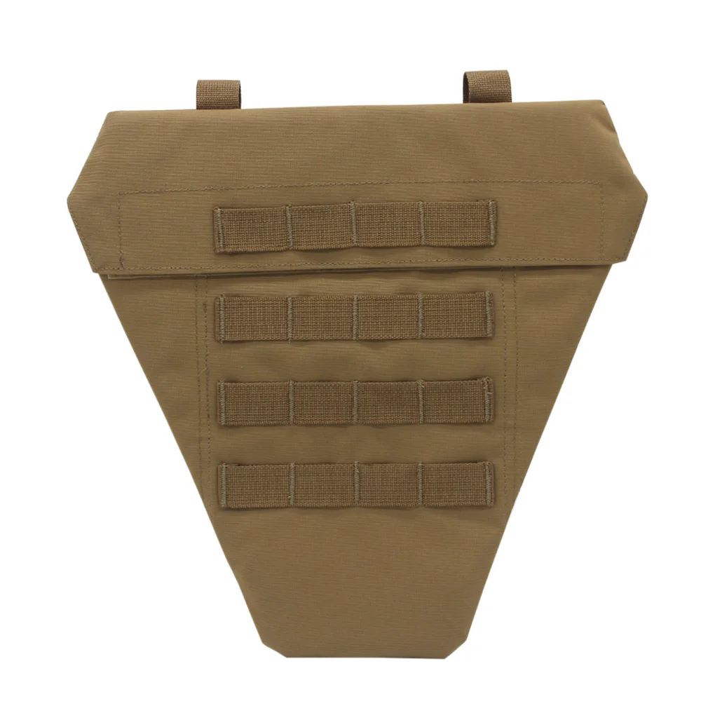 Chaleco táctico, bolsa de protección de entrepierna, chaleco Airsoft de caza, bolsa de plataforma inferior para Abdomen, bolsa de almacenamiento de Panel Molle LAP - imagen 4
