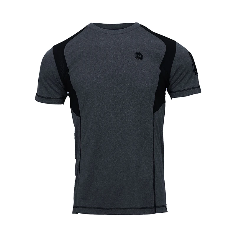 Emersongear BlueLabel-Camiseta deportiva funcional con aleta de tiburón táctica, camisa de manga corta, Tops que absorben la humedad, ligera y de secado rápido para exteriores - imagen 3