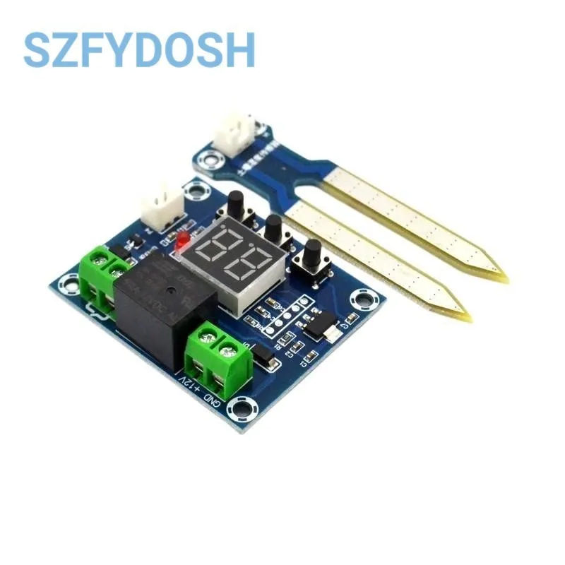 Controlador humedad suelo XH-M214 – Riego automático con pantalla - imagen 3