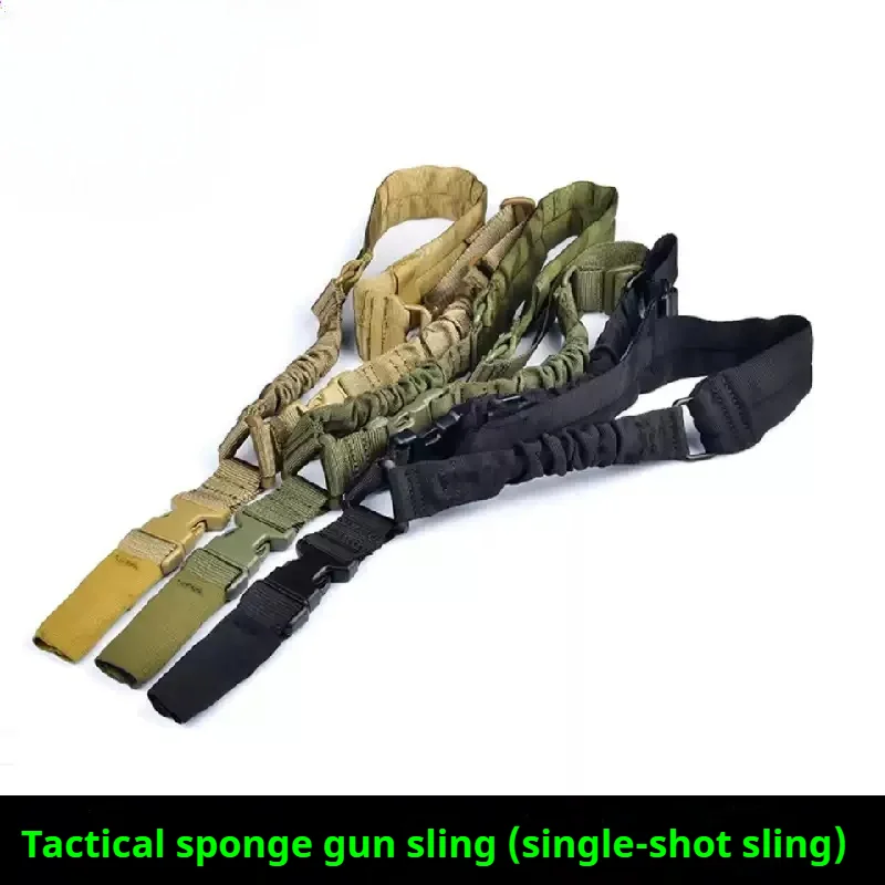 Eslinga táctica de ajuste rápido, cordón para pistola de liberación rápida de doble punto, bloqueo de cordón para equipo de camuflaje, ajuste rápido universal - imagen 5