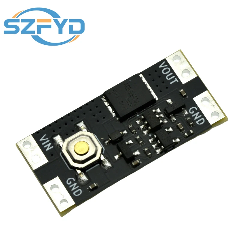 XL-10AL XL-10AH Botón de enlace único Bistable Micro Módulo de interruptor de una sola tecla 3,5-5,4 V 4,5-26 V 300nA 1.3uA Carga 10A Baja potencia - imagen 3