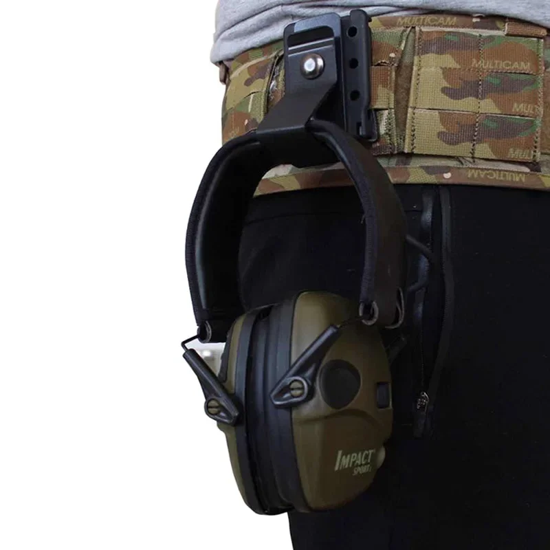 Hebilla colgante para auriculares tácticos, hebilla Universal multiusos de liberación rápida, gancho Molle para cinturón - imagen 3
