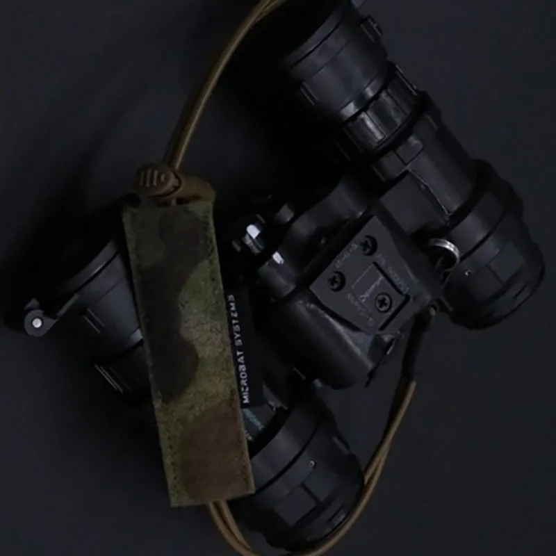 Sistema de Seguridad de tensión de tentáculo de visión nocturna para casco de combate, cordón de seguridad NVG PVS, cuerda colgante Multicam negra CB RG AOR1 - imagen 4
