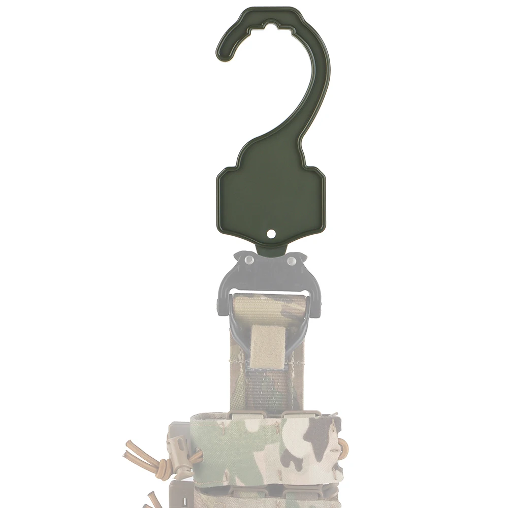 Colgador de cinturón táctico para hebilla Cobra, accesorios de almacenamiento para cinturón, gancho para colgar, nailon de acceso rápido - imagen 4