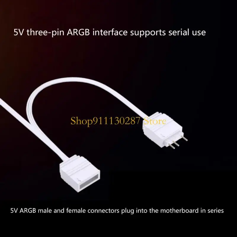 J1HC Universal 5V 3pin Argb GPU Soporte soporte con construcción plástico metal - imagen 4