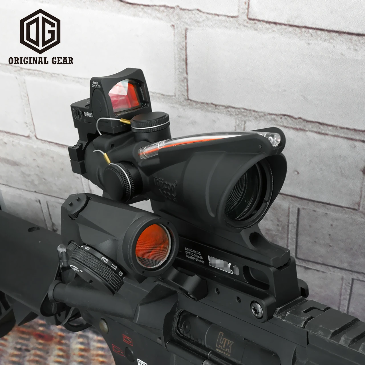 Soporte de mira telescópica TA31 con placa de montaje de punto rojo - imagen 2