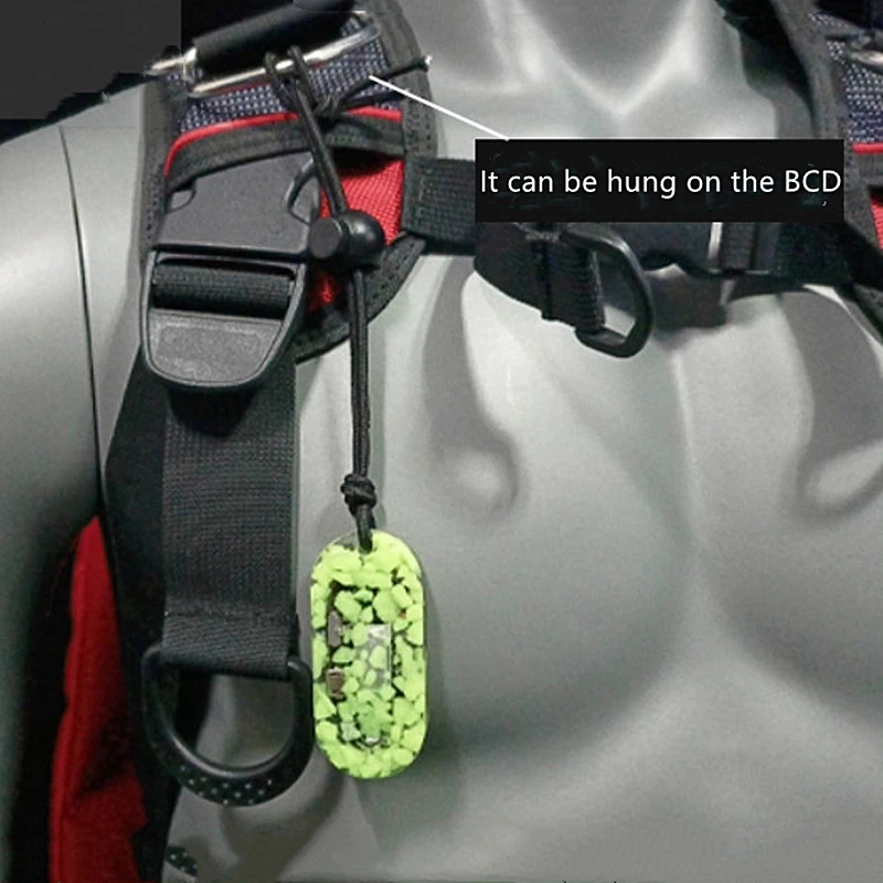 Lámpara de señal luminosa de energía Solar para buceo nocturno, carga de luz Solar de alto brillo, rescate al aire libre con cordón, decoración DIY - imagen 5