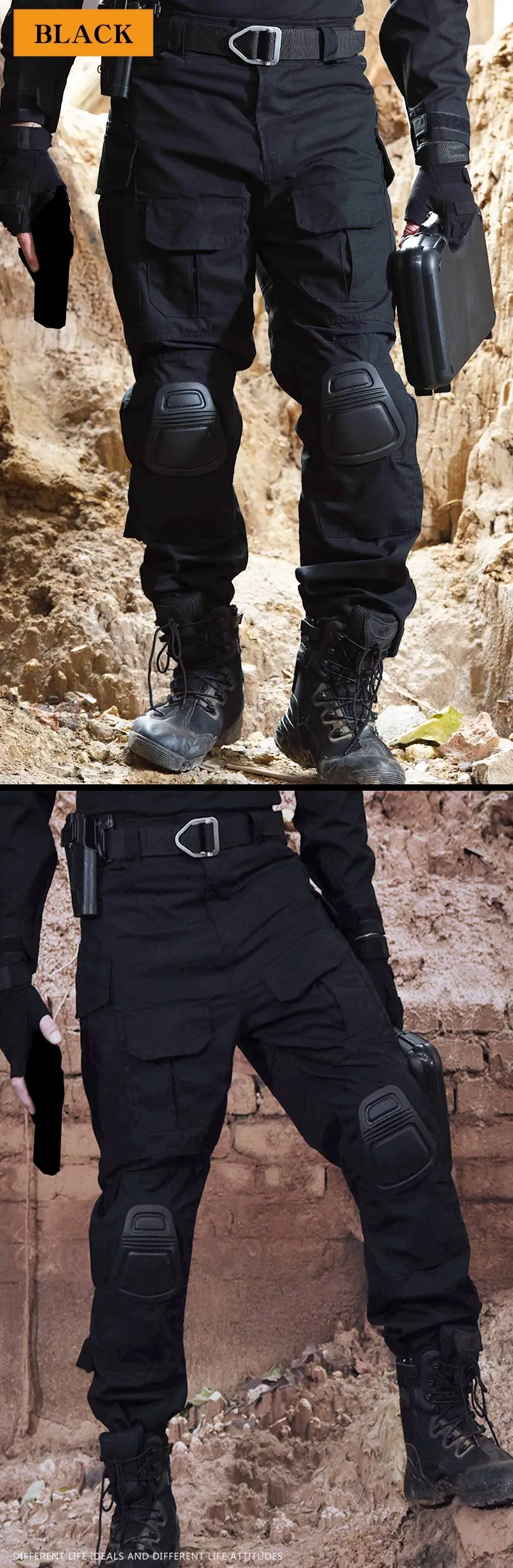 Pantalones Tácticos - Detalle de tejido