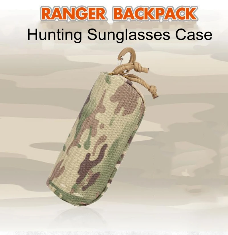 Estuche Táctico Molle Gafas - Vista completa