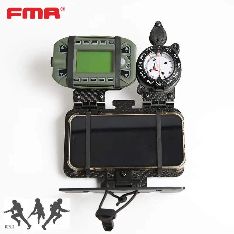 FMA equipo de deportes al aire libre, módulo de navegación multifuncional, placa B, chaleco táctico, pecho, navegación GPS, tablero Kydex - imagen 4