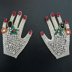 Parche vintage 3D con diamantes imitación – Coser ropa y accesorios