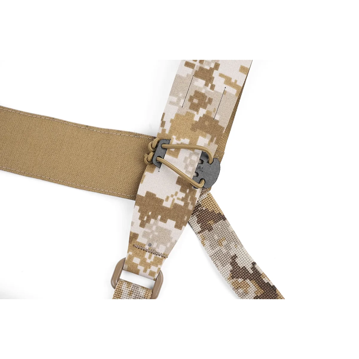 Chaleco táctico de caza, interfono, Clip de fijación PTT, cuerda de fijación de cinta de 1 pulgada - imagen 5