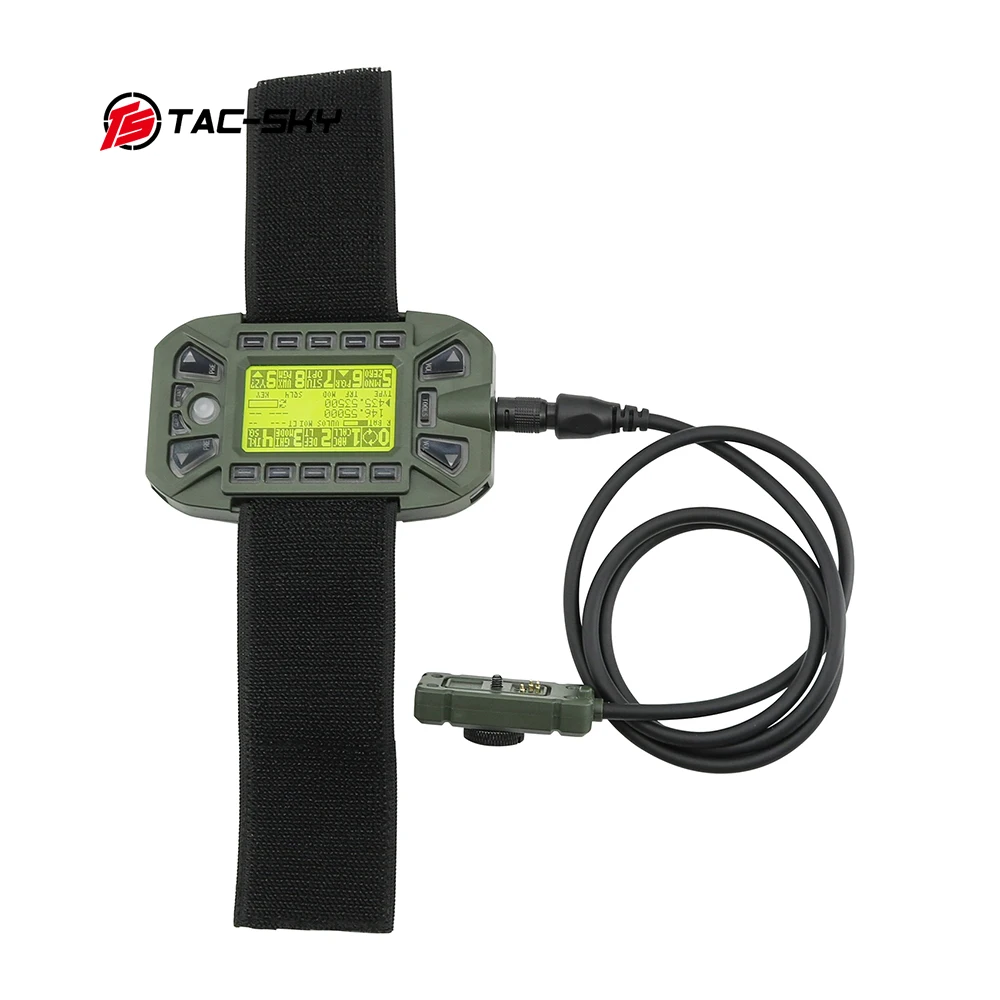 Accesorios para walkie-talkies modelo ficticio TAC-SKY PRC152 KDU, radio táctica AN/PRC152A (incluida la base Kenwood de 6 pines) - imagen 3