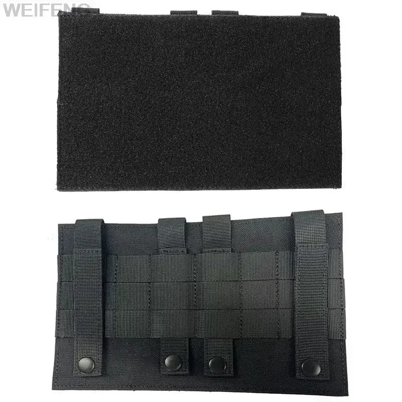 Parche de chaleco táctico, Panel adaptador Molle, convertidor de gancho y bucle de nailon para parches de identificación, bolsa de herramientas EDC, chaleco, accesorios para mochila - imagen 3